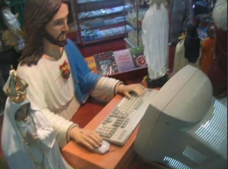 Cómo me imagino a los hackers del vaticano.