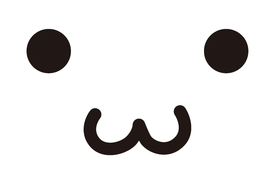 笑顔の日なのでしろちゃん透過画像どうぞ、好きなものに宿らせて笑顔にしてあげてください( ・ω・)👍