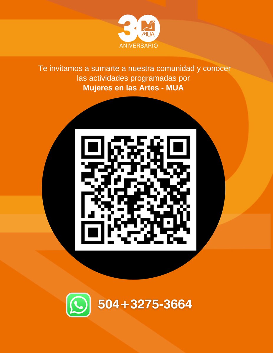 muahn's tweet photo. Te invitamos a sumarte a nuestra comunidad y conocer
las actividades programadas por Mujeres en las Artes - MUA 📲#WhatsApp https://t.co/DzmZapONSr https://t.co/QOdhbTnotX