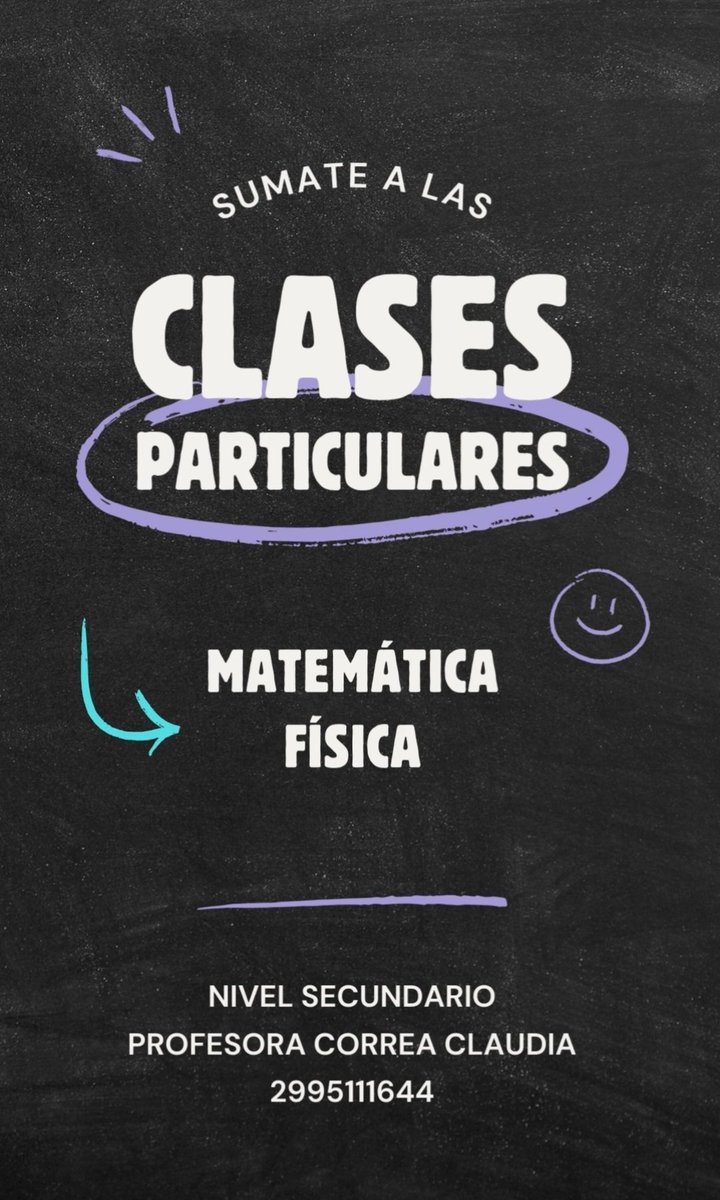 eltarotde_agos's tweet photo. Clau es mi hermana y es excelente profesora de física y matemáticas 😇🥰
Abajo está su teléfono pueden preguntarle por precios por hora y por materia completa. 

Serias tan amable de RT esto? 🥰🥰🥰 por fisss 

Gracias 🤩 oro y miel 🍯 💕 https://t.co/wELbU7KjKc
