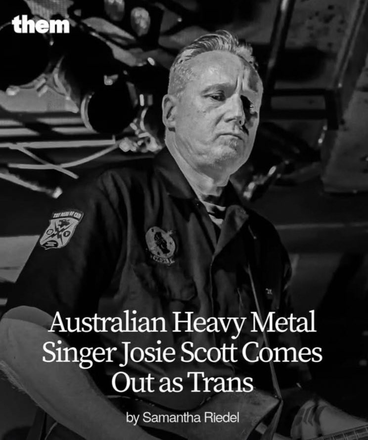 BREAKING NEWS:
An old man is pretending to be a woman.