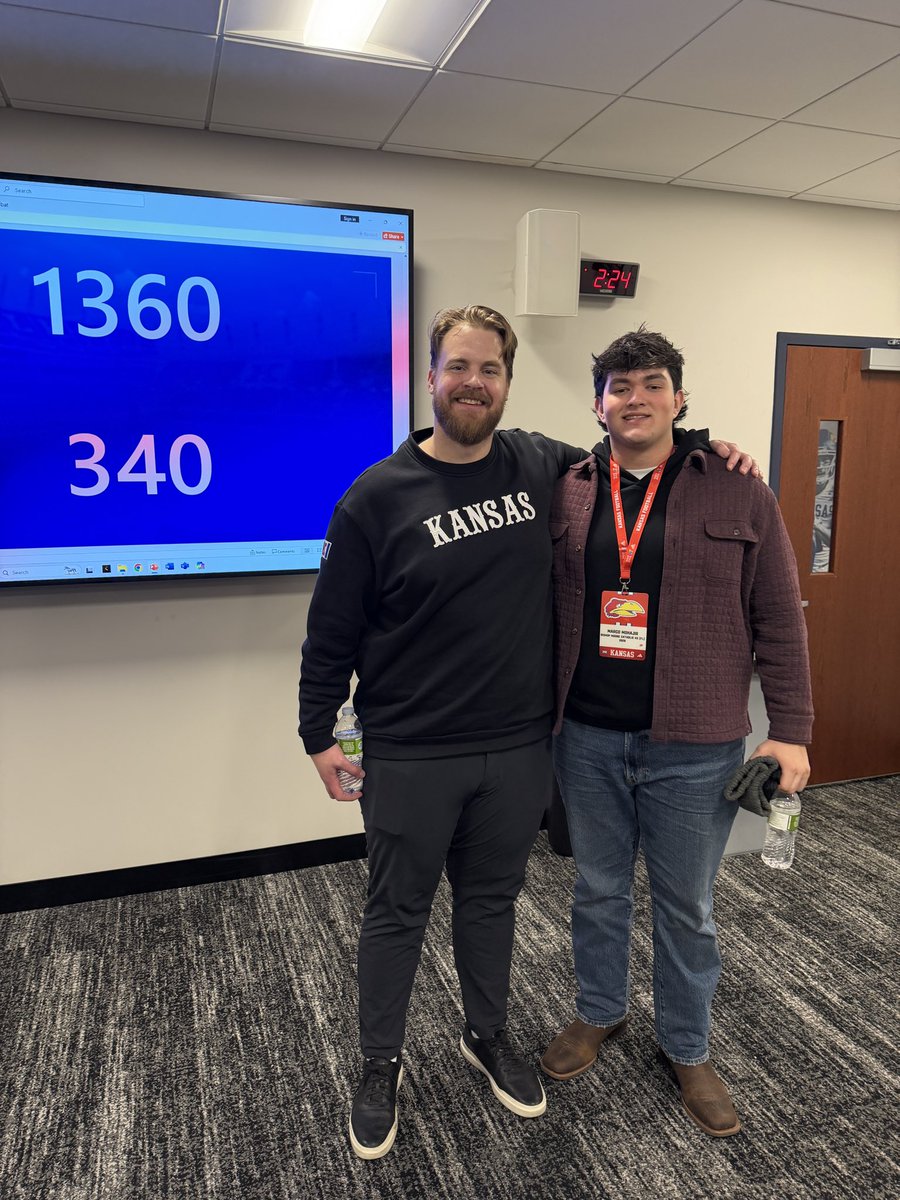 Grateful for an incredible visit with <a href="/KU_Football/">Kansas Football</a> last weekend. Honored to confirm my commitment to the Jayhawks . Thank you Coach Leipold for this opportunity. Can’t wait to get to work with <a href="/CoachAgpalsa/">Daryl Agpalsa</a> and <a href="/CoachQueisert/">Bill Queisert</a>!! Rock chalk!!!

#1moore 
<a href="/ArmaniG_/">COACH G</a> <a href="/coachmicahjd/">Coach Micah J. Davis</a>