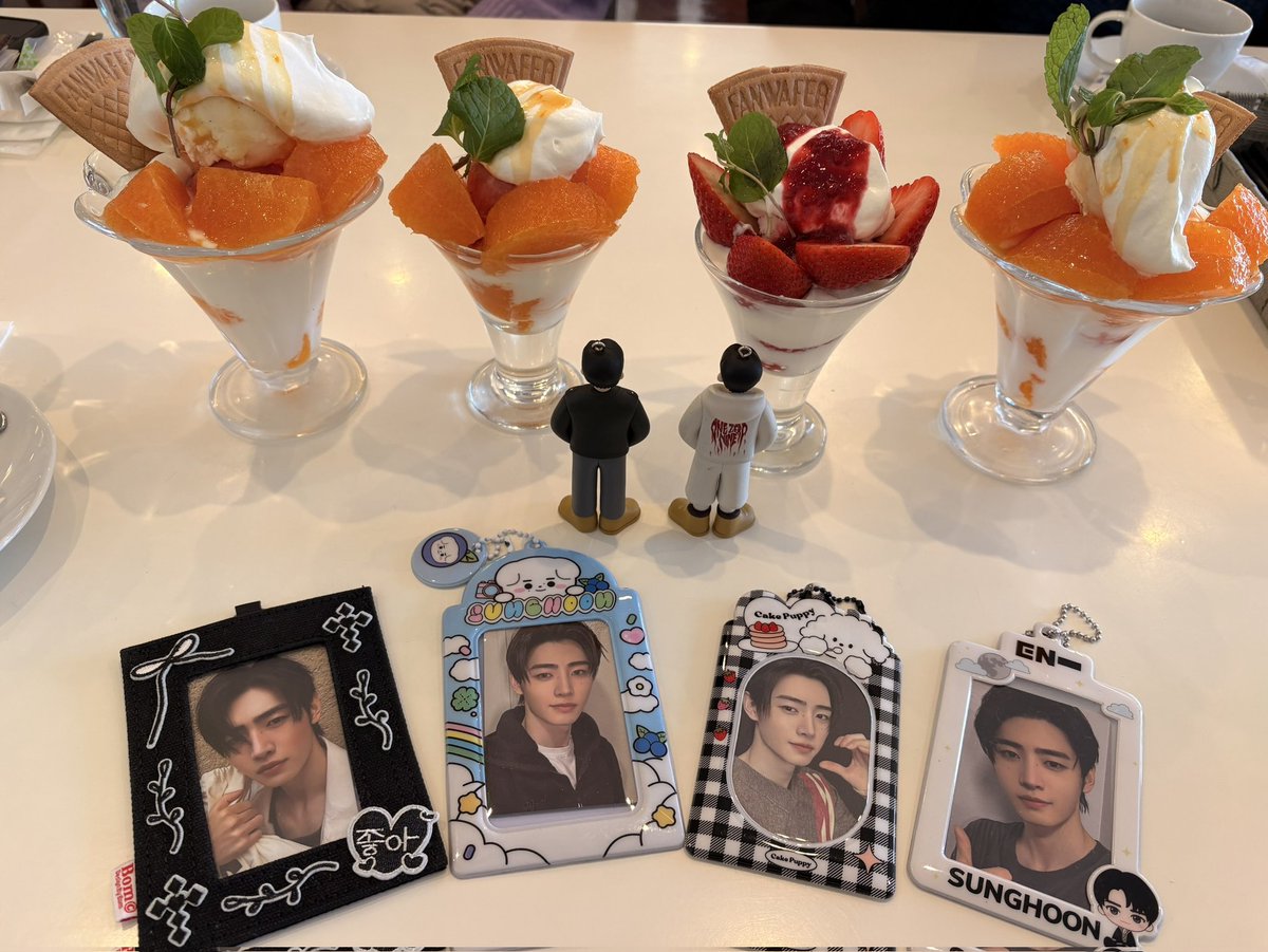 節分👹の日にちいちゃんPRESENTSでフルーツモリモリパフェと