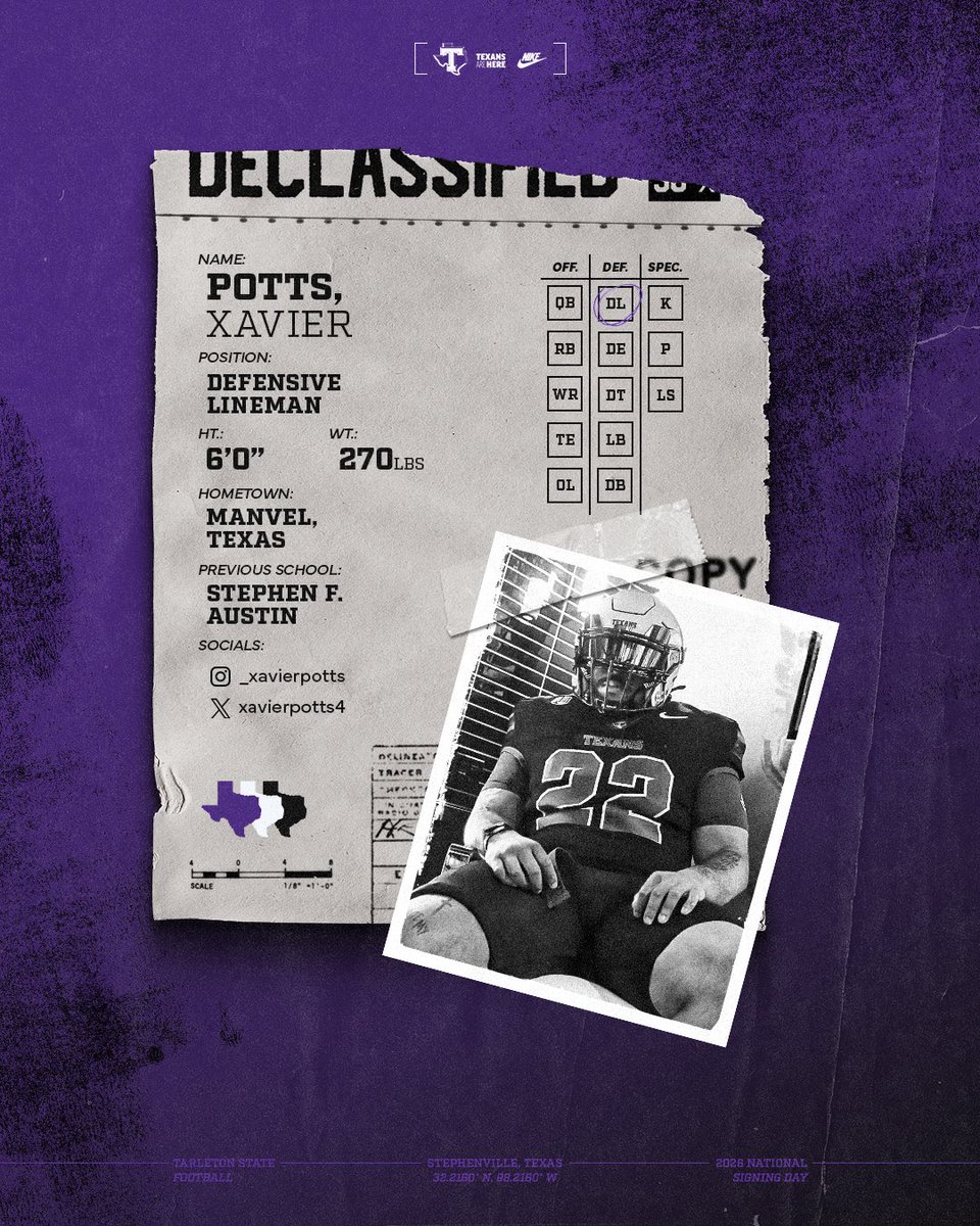 Tarleton State Football tweet media