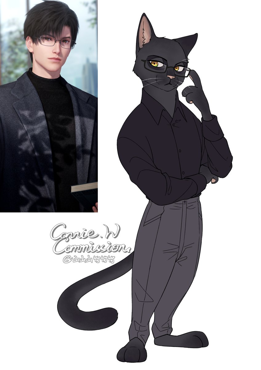 Connie_HBF's tweet photo. 稿件展示
夏以昼和黎深的动物城pa，猫塑~

✨COMMISSION OPEN✨
Your Character In Zootopia

#furry #LoveandDeespace #Commission #VGenComm 
#fanart https://t.co/nxm9i2X3q7