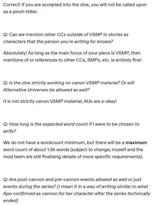 VSMPZine's tweet photo. Answered a bunch of questions we got in the applications form! (1/2) -🌙 https://t.co/bQ7yZXdN3h