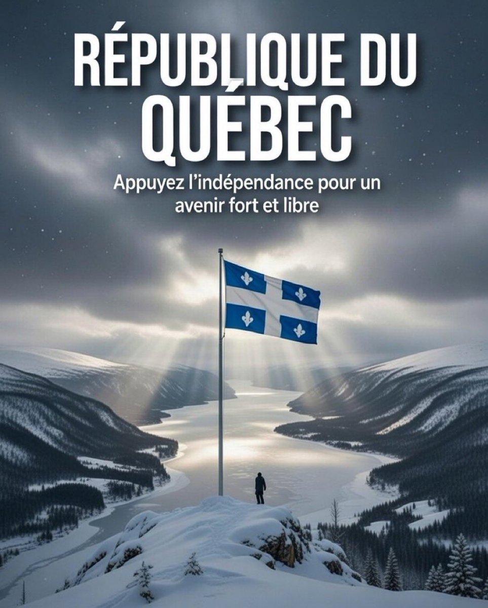 lecoeurqubecois's tweet photo. Québécoises et Québécois, devenons NOTRE pays! https://t.co/s8LN6L17ZO