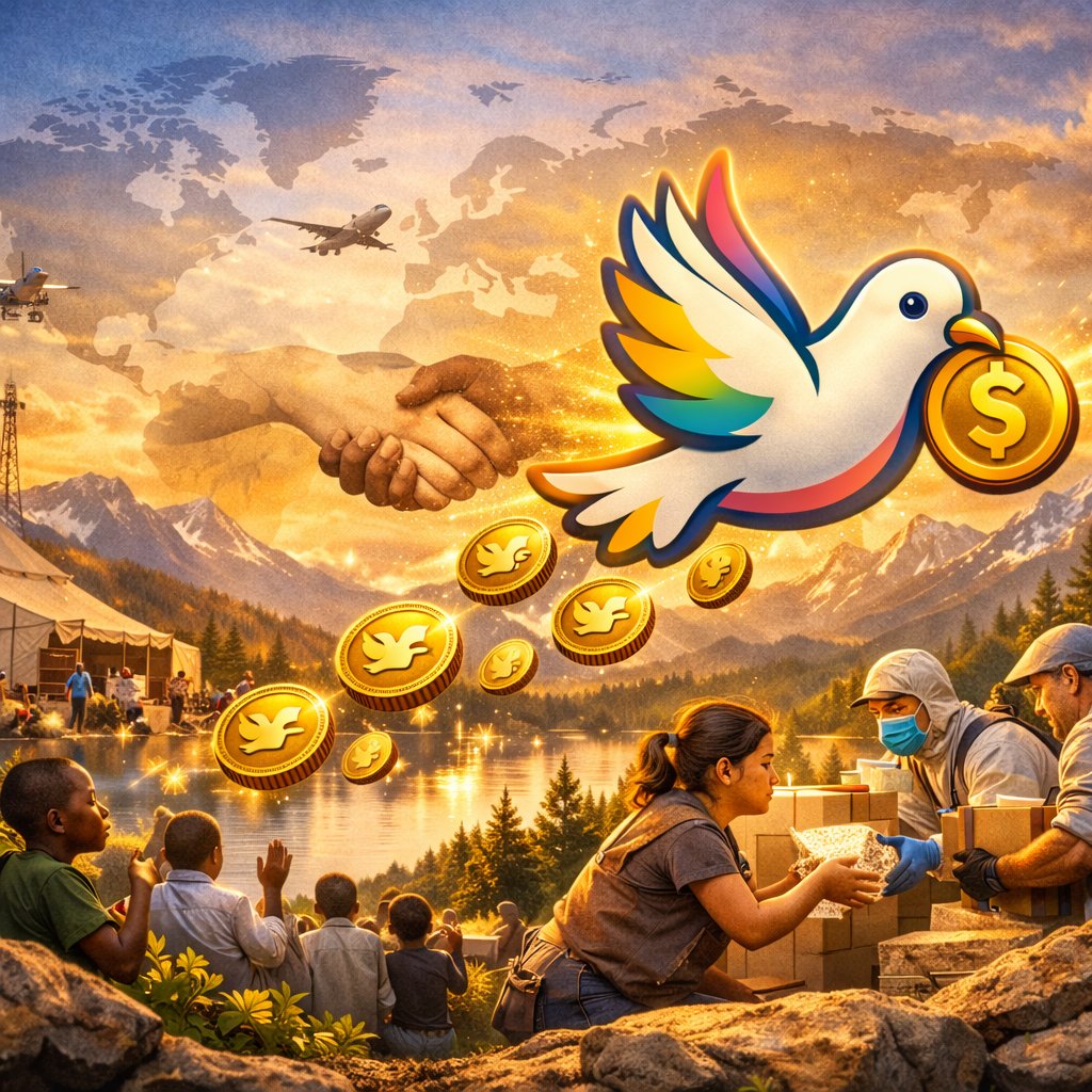 At its core, $RDOVE is about funding real humanitarian work through a model that’s open, auditable, and global by design.

Technology should make it easier to help people, not harder.

Giving has the potential to heal, and the future is on chain.

Presale access 🕊️
🔗