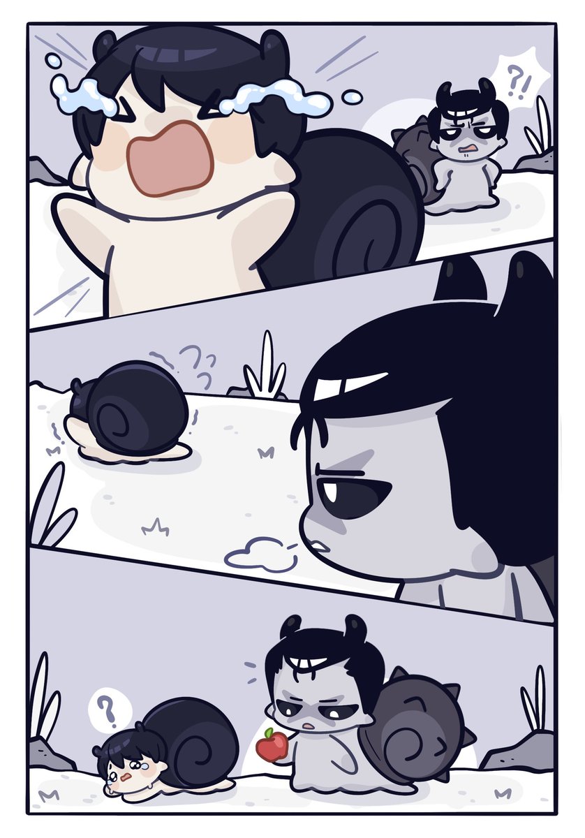 kumamoki's tweet photo. [ Lookisnail AU ]

: WHY ARE YOU CRYING 😭👿

Perhaps the cruel expressions on their faces were a stark contrast. 😌🖤✨

#Lookism #LOOKISMAU #lookismfanart https://t.co/3vq9YPQivJ