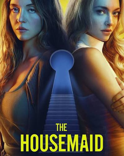 The Housemaid.
El despropósito consciente se une de la mano en guion y dirección para el homenaje, que no sabíamos que necesitábamos, de los thrillers de sobremesa de domingo. 
Fina 🤌6/10🩸
