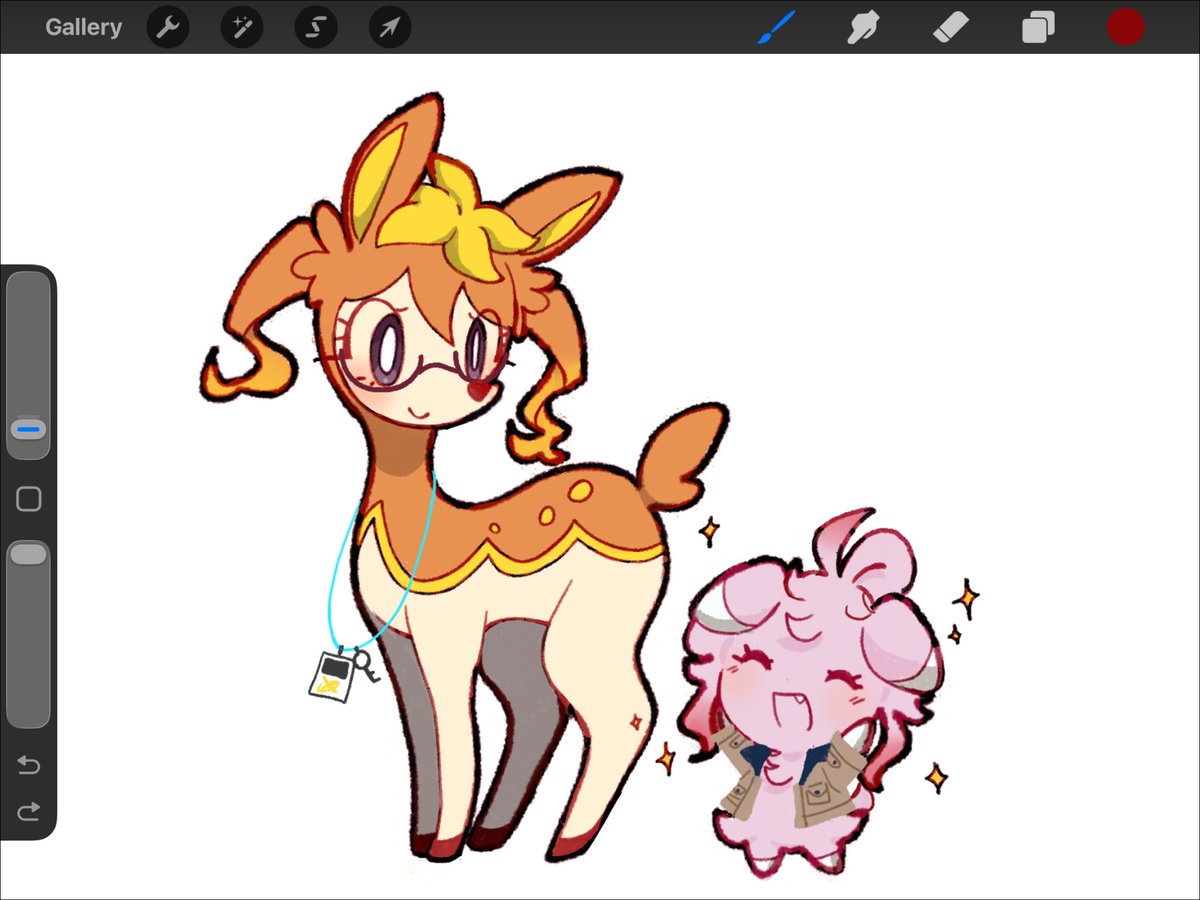 Warm-up doodle before I begin the spree!! 🙏✨✨✨