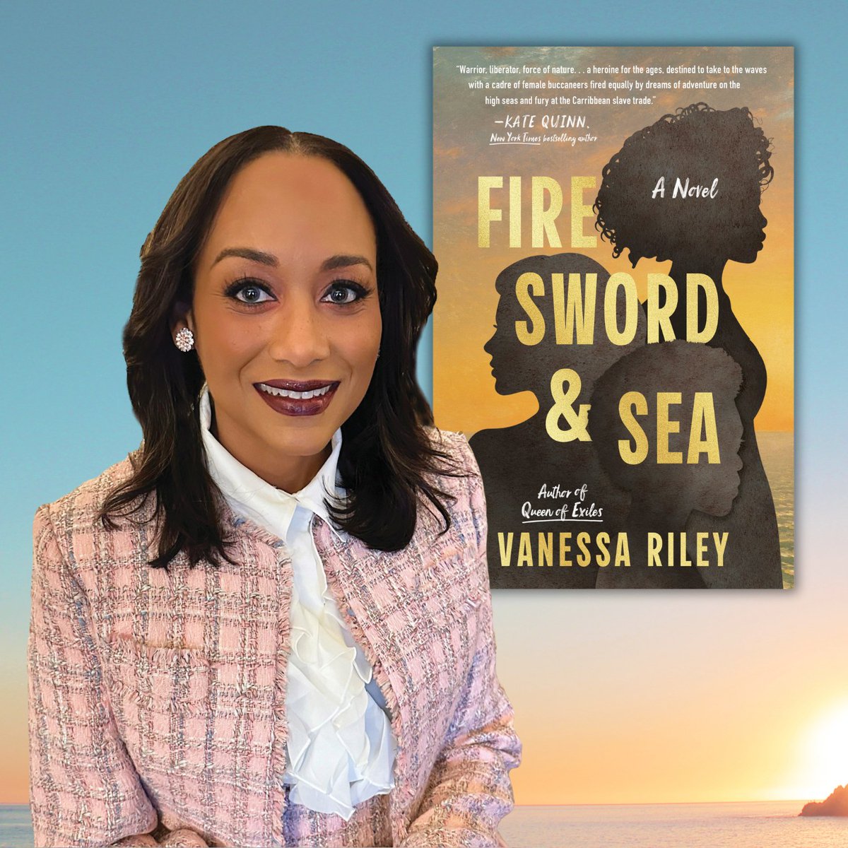 Tomorrow at 5 pm we welcome Vanessa Riley for an virtual author event! Register at libraryc.org/daviscountylib…