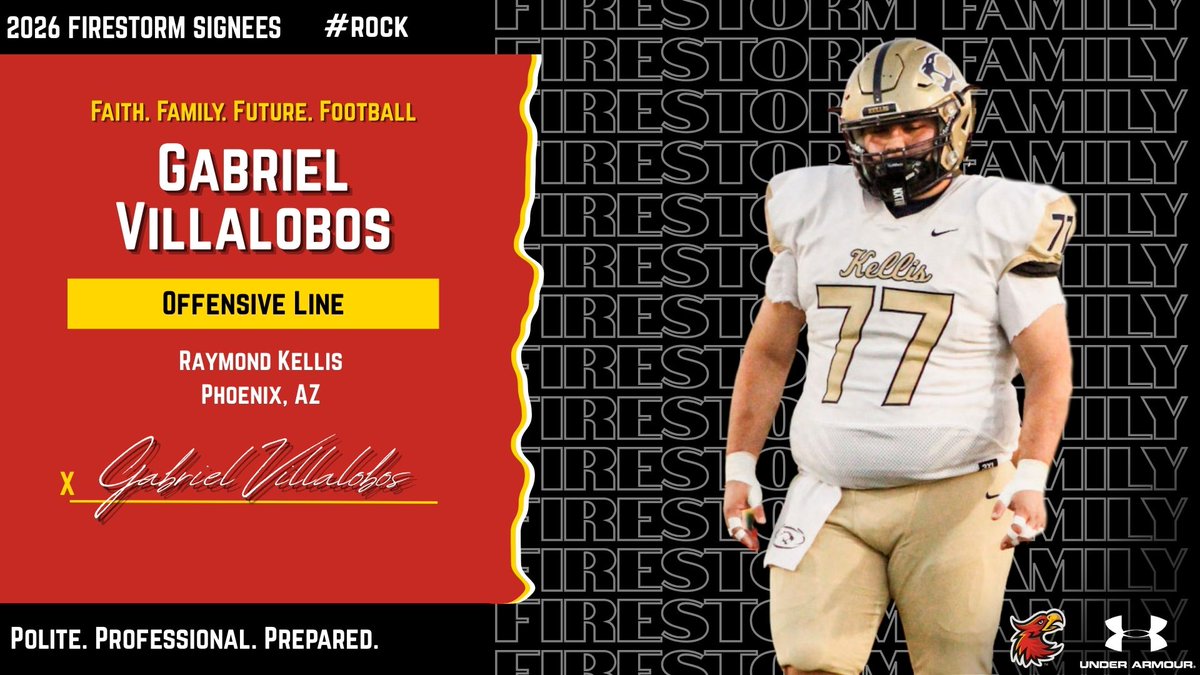 firestormfb's tweet photo. Welcome to the Firestorm Family @squish_villa4 
#NationalSigningDay https://t.co/2wJBTvLCRv