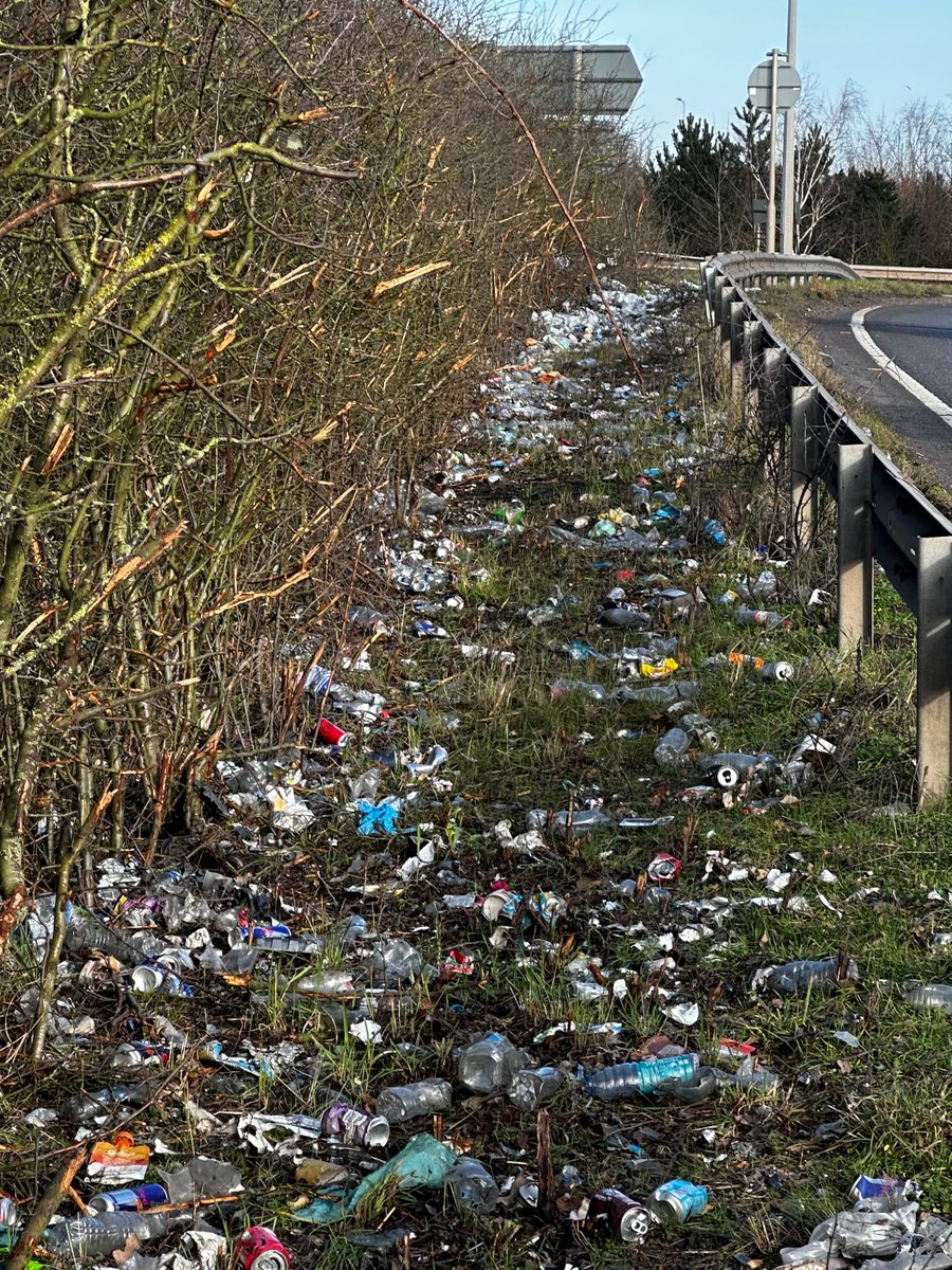 Far too many of Britain’s roadside verges look like this.  Our camera surveillance campaign is aimed at instilling uncertainty and fear of being caught in the minds of litterers and fly-tippers.  Please donate or share:  
crowdfunder.co.uk/p/enforcement-…