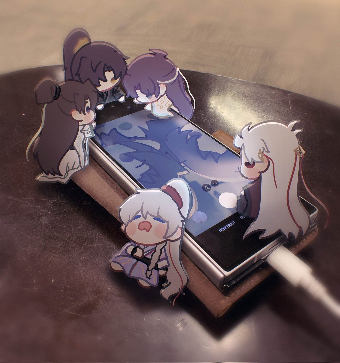 they dont know what a phone is...