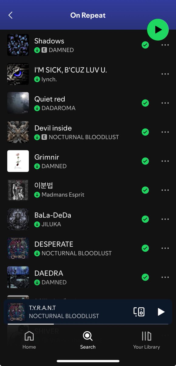 _puppetcreature's tweet image. icon vs on repeat 

also sorry for listening to the same artists over and over again