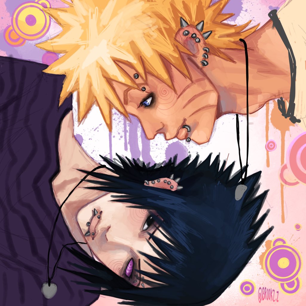 Narusasu in their iconic pose 
#narusasu