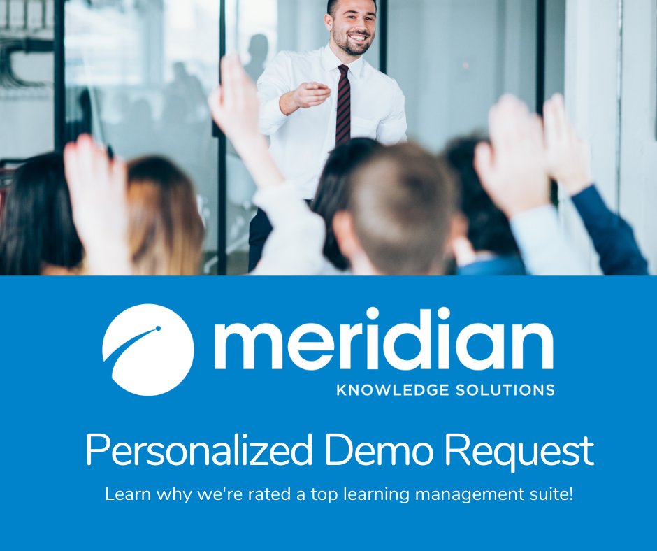 MeridianKS's tweet photo. An LMS should support how your organization actually works—not force you into rigid workflows. Meridian is configurable, scalable, and built to support complex training environments.

👉 See Meridian in action: https://t.co/IHVMb4vIoX

#LMS #TrainingStrategy #LearningOps https://t.co/0wULwfYiGt
