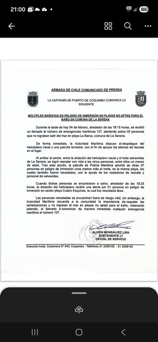 Capuerto Coquimbo tweet media