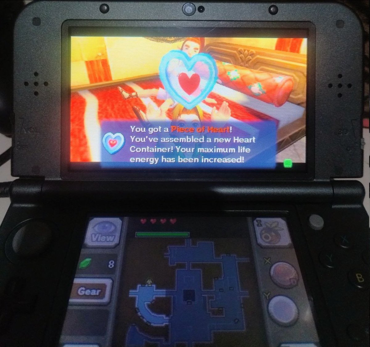 Sailorpalutena's tweet photo. Consegui de primeira! Estou tão acostumada a contar os segundos na academia que esse desafio pra mim foi sopa no mel!
#Zelda #MajoraMask #Nintendo3DS https://t.co/4BXElZdfI2