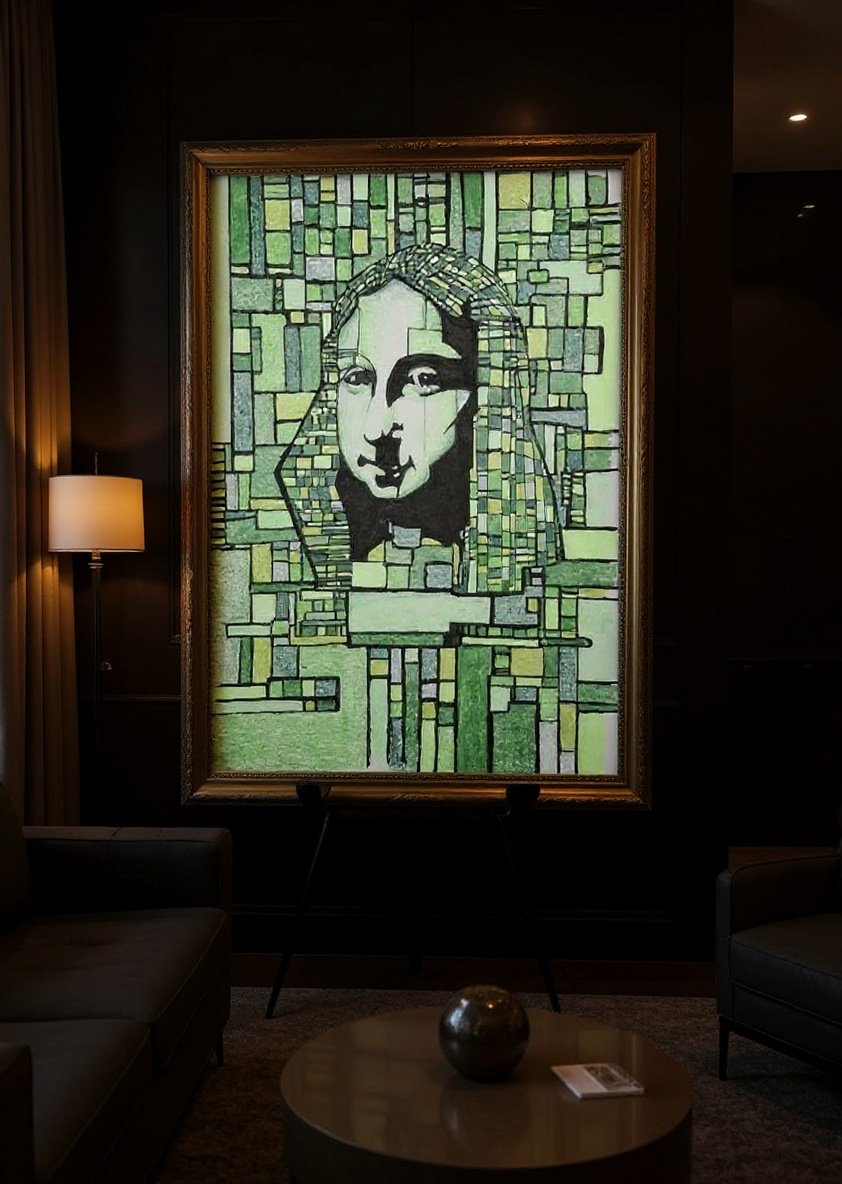 Mona Lisa Drawing. 

Ink, colored Pencil and medium weight paper. Wip painting Art