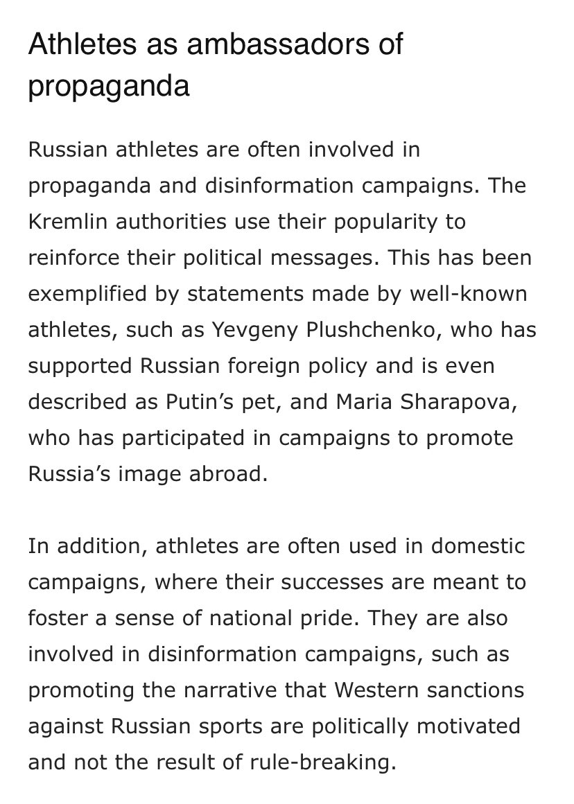 Sochi AU where this fuck ass show addresses how russia uses sports to whitewash its image and specifically used the Sochi olympics as a propaganda tool to cover for the invasion of Ukraine