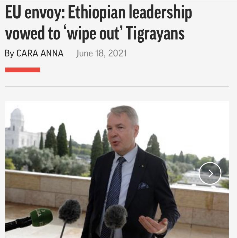 ProfMulugeta's tweet photo. Abiy can’t hide or wipe out this👇🏾! It’s written in the annals of history. He can point fingers at #Eritrean and #Fano forces (named in the @NewlinesInst genocide report) and others but the stain of the crimes he and his forces committed or enabled to be committed by Eritrean or Fano forces remains to be his responsibility. The “buck stops at the top.” Hope justice comes soon enough for those who suffered.