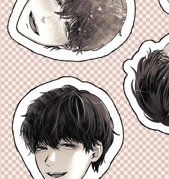 お礼グッズ作るの楽しすぎる…これは生首マグネット(ランダム)※英くん読者さんのためにもキレイなグッズも用意してます。ご安心下さい! 