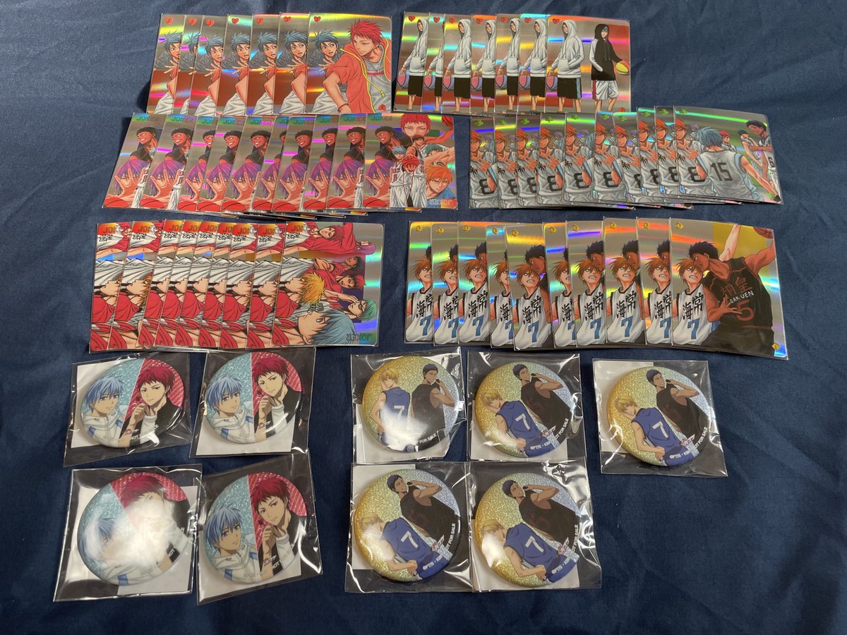 交換・譲渡】黒子のバスケ 黒子バス 譲:黒子＆赤司 黄瀬＆青峰 キセキ