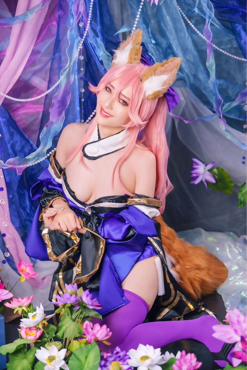 konomisotechnic's tweet image. おは玉藻（1385日目）🦊

夜更かししてたら寝坊💦（洗濯機の音で起床）

現在fgoイベント中ですが
玉藻ちゃんだってお花が似合うぞ
って事で季節外れの蓮🪷
私の投稿にはたまにお花ネタも出ますので
それも含めてお楽しみ下さいませ🌟

※リプ&amp;amp;この写真に❤️&amp;amp;RPもお願いします🤲

#今日のタマ活