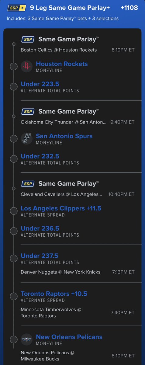 ShookTheBooks's tweet photo. LAST MINUTE NBA 🏀 PARLAY 
@Playbook https://t.co/Fks3P8kAD4