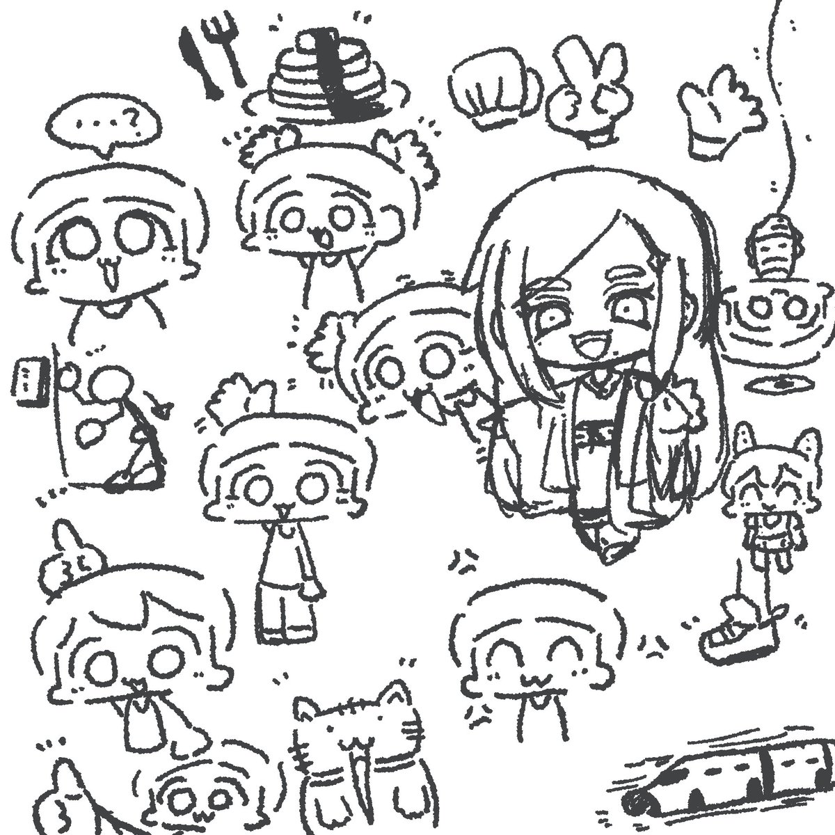 きゃっとふらい (cat & fly) tweet media
