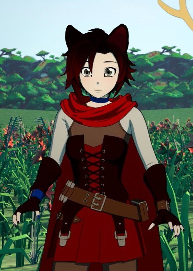 This is where I share my own Wolf Faunus Ruby.... She's very normal ...