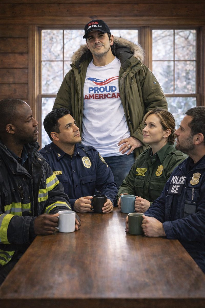 VeteranTinoco's tweet image. Behind every badge is a human being choosing service over comfort… #BackTheBlue #BorderPatrol #ICEAgents #FirstResponders #firefighters