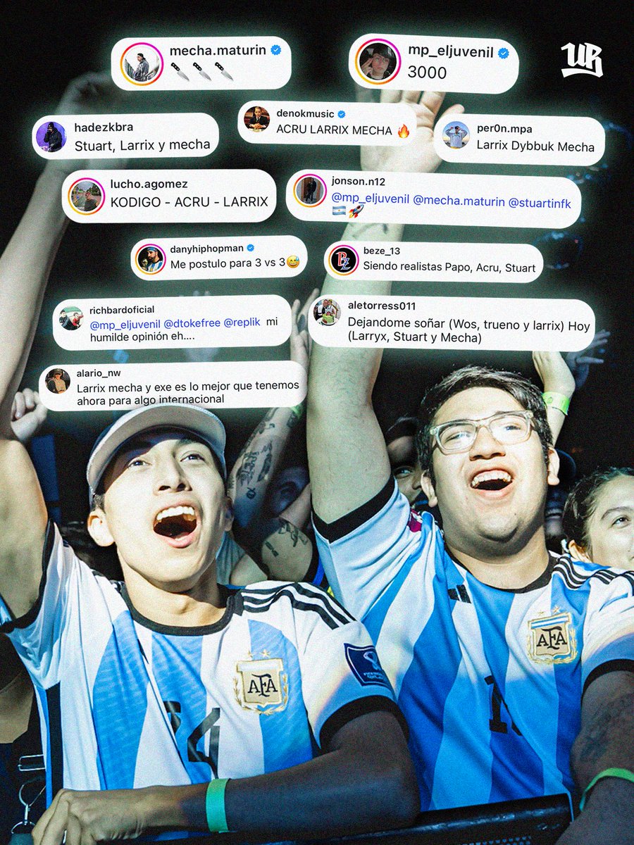 La selección argentina tiene varios candidatos de la comunidad 😏🇦🇷