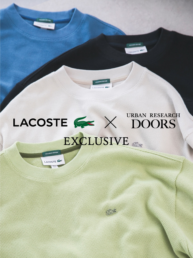 fullress's tweet photo. LACOSTE × URBAN RESEARCH DOORS 2026 春の別注アイテムが2/6 発売 (ラコステ アーバンリサーチ ドアーズ)

https://t.co/mPTAjsdyY0 https://t.co/xy4ZUa9sbm