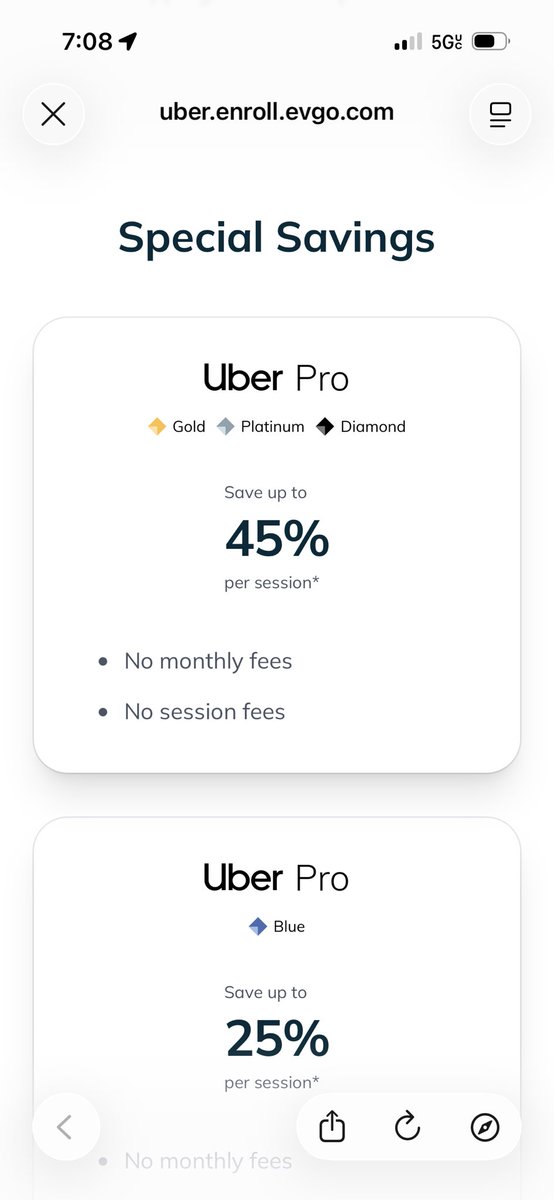 B_o_P_Gaming's tweet photo. am i missing something ? 45% off isn’t being reflected at all!! @evgonetwork @Uber https://t.co/j3DnvfmsNm