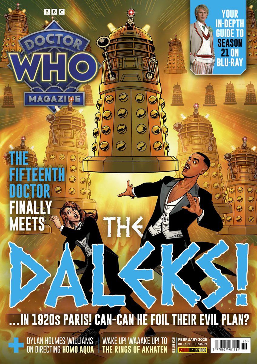 Doctor Who Magazine tweet media