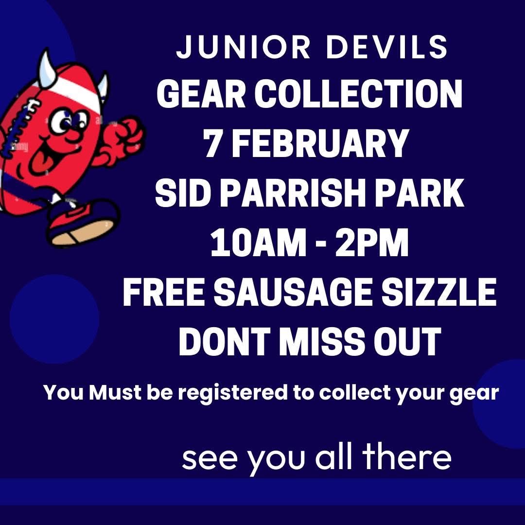 westsdevils's tweet photo. DON’T FORGET GEAR COLLECTION THIS SATURDAY.

YOU MUST BE REGISTERED TO COLLECT  IT.

SO REGISTER NOW. https://t.co/gushpbsmSz