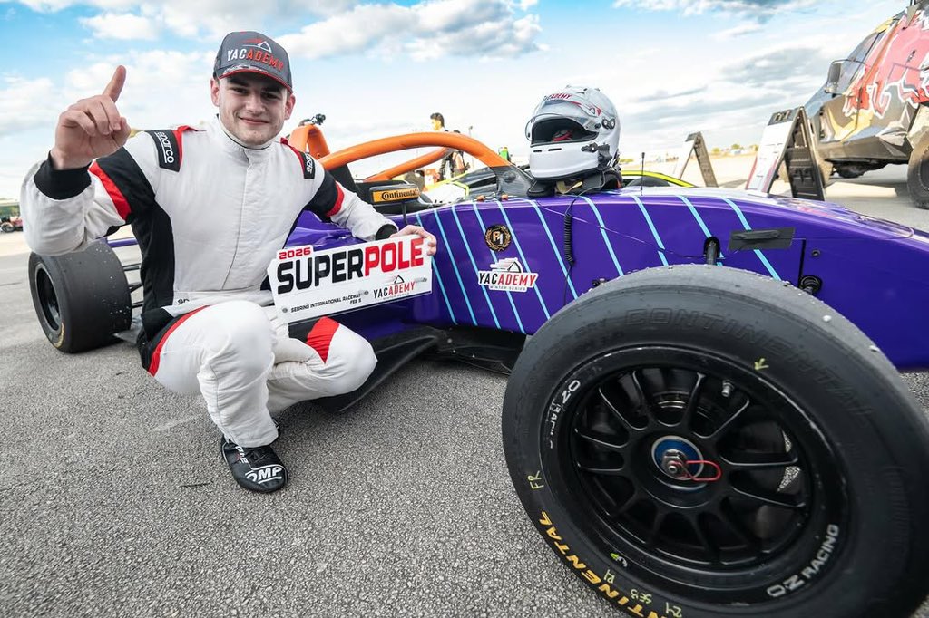 SuperPole at <a href="/sebringraceway/">Sebring International Raceway</a>. First ever RaceWeek in a Formula going good so far😎