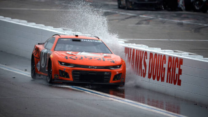 Can’t forget how elite the NASCAR New Hampshire rain race was in 2024. Just put them rain tires on and roll