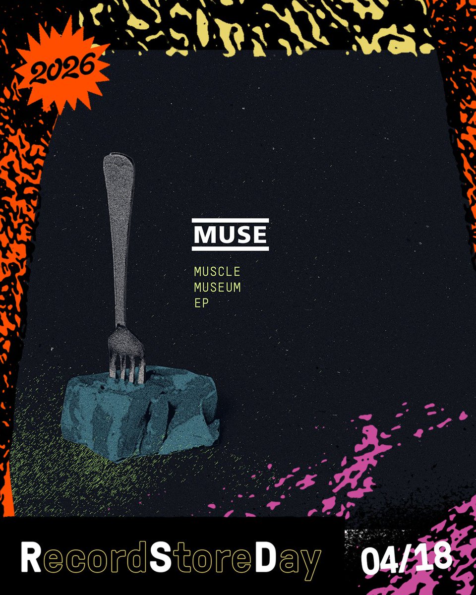Vinyl of Muscle Museum EP coming in 2026. Now we’re hoping to hear it on this year’s tour. MUSCLE MUSEUM 2026 VERSION, LET’S GOOO!!! <a href="/muse/">muse</a>