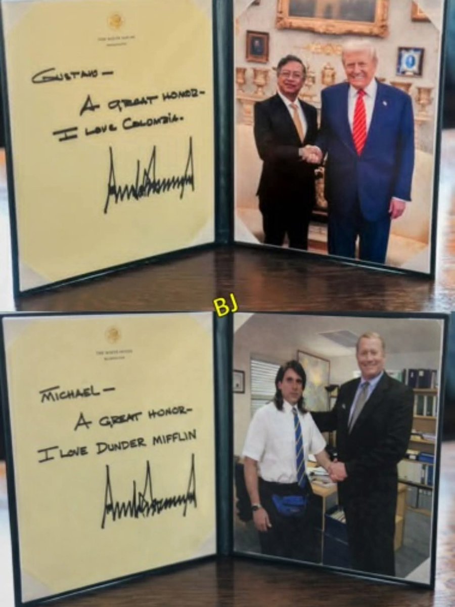 Tengo la teoría de que todo el encuentro existió únicamente para recrear una foto de The Office.