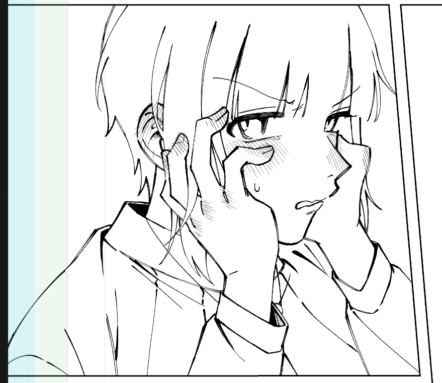 いまは朝 これは生まれたてホヤホヤの爆照れ愛ちゃん #ワンオペ解雇 