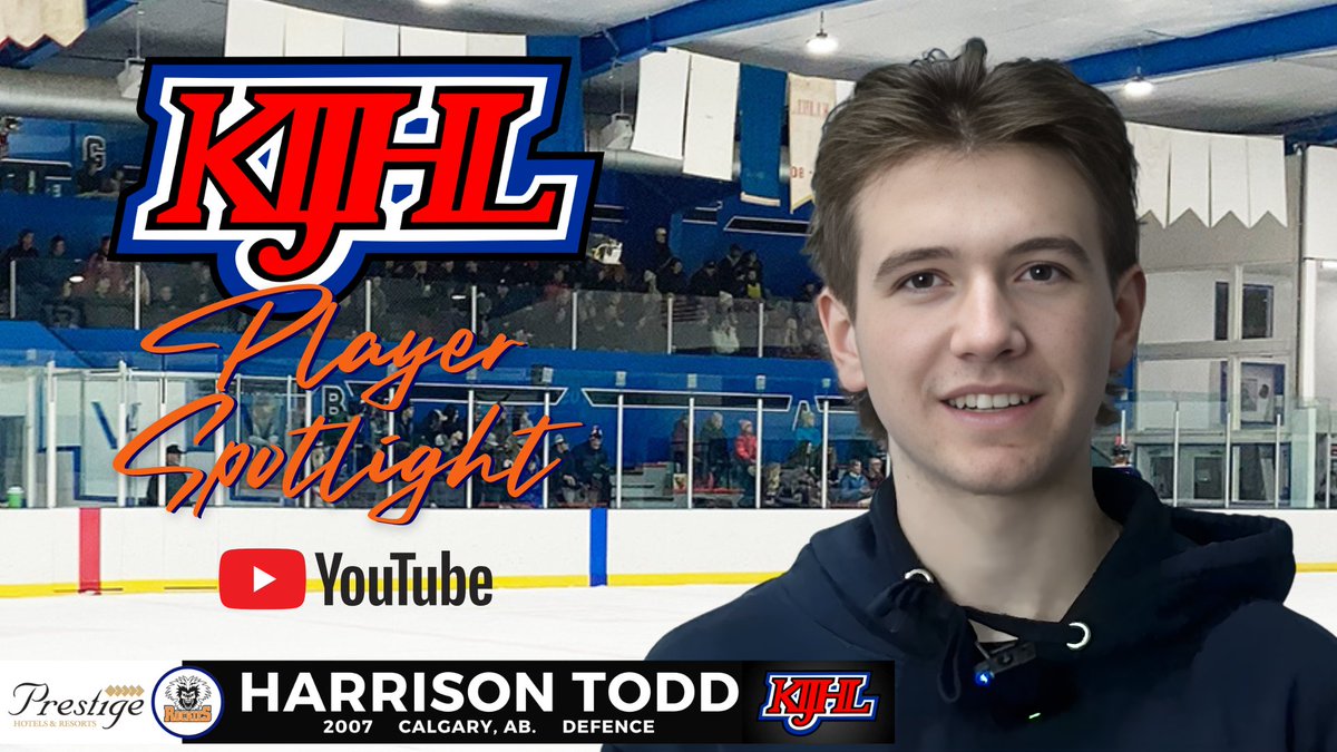 The Prestige Hotels and Resorts Player Spotlight … Harrison Todd … in his first season of Junior hockey … is having a strong season with the <a href="/CVRockies/">CV Rockies</a> .  He’s been the Rockies Player of the Month … and the #KIJHL … Week 11 Top Rookie.
youtube.com/watch?v=R74LVp…