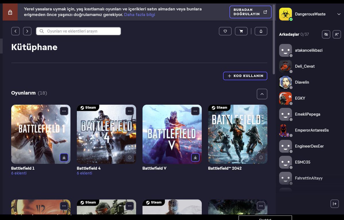 Yerel yasa ? Yaş doğrulaması? şimdiden başlamışlar. <a href="/batubozkan/">Batuhan Bozkan</a>