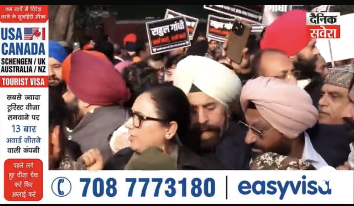 ActivistPreeti's tweet image. सिखों का अपमान, नहीं सहेगा हिंदुस्तान।

संसद में राहुल गांधी द्वारा सिख समाज के प्रति की गई आपत्तिजनक टिप्पणी के विरोध में आज दिल्ली भाजपा सिख प्रकोष्ठ के कार्यकर्ताओं के साथ कांग्रेस मुख्यालय पर आक्रोश प्रदर्शन किया।
#SikhProtest @Virend_Sachdeva @PavanRanaRSS @narendramodi