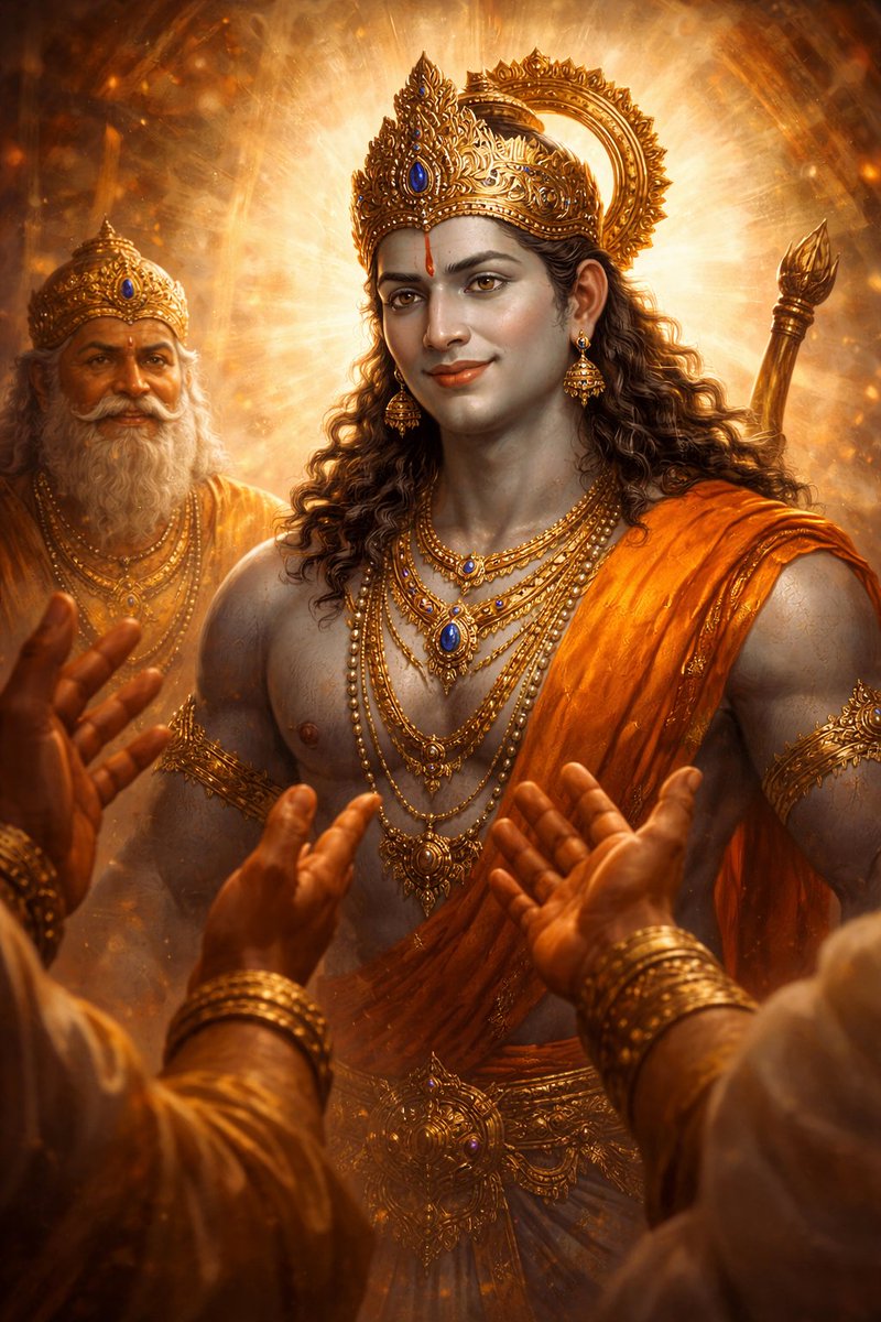 singlehandganii's tweet photo. రామచంద్రమూర్తికి అన్నిటికన్న ఇష్టమయిన పేరేమిటో తెలుసా అండి? ఆయనను రామా అని పిలిస్తే పెద్దగా సంతోషపడిపోడట!

 రామచంద్రా అంటే పెద్ద ఆనందపడిపోడట!

 ఆయన దగ్గరకు వెళ్ళి "దాశరథీ" అని పిలిస్తే పొంగిపోతాడట ఎవరు నన్ను మా నాన్నగారి పేరుతో పిలిచారు అని!

దశరథమహారాజు కుమారుడా అని పిలిస్తే ఆయన పొంగిపోతాడట!