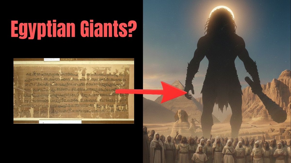 AncientD's tweet photo. Did Ancient Egypt Describe Giants? 

https://t.co/QAF6LLjblq

#AncientHistory #AncientMysteries https://t.co/9Oe7lDoSrx