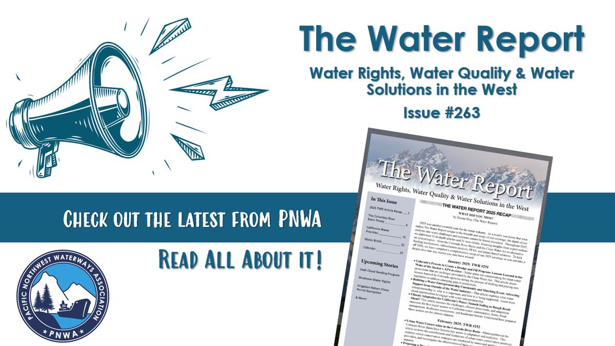 Pacific Northwest Waterways Association (PNWA) tweet media